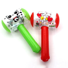 Load image into Gallery viewer, 1Pc New Hot Cute Cartoon Inflatable Hammer Air Hammer With Bell Kids children Blow Up Noise Maker Toys Color Random