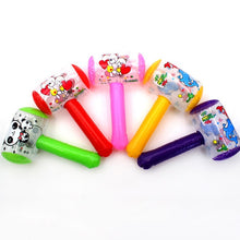Load image into Gallery viewer, 1Pc New Hot Cute Cartoon Inflatable Hammer Air Hammer With Bell Kids children Blow Up Noise Maker Toys Color Random
